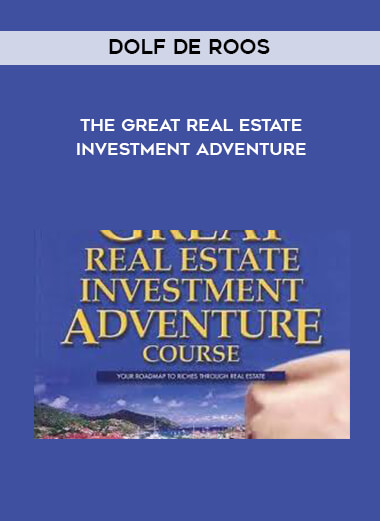 Dolf De Roos - The Great Real Estate Investment Adventure digital download