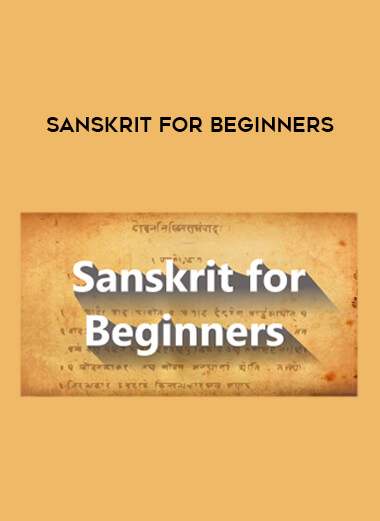 Sanskrit for Beginners digital download