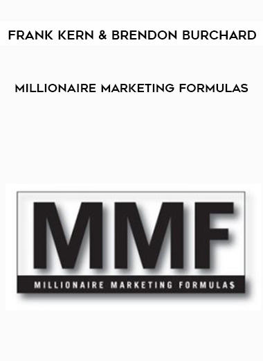 Frank Kern and Brendon Burchard - Millionaire Marketing Formulas digital download