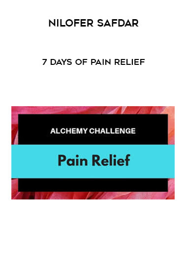 Nilofer Safdar - 7 days of pain relief digital download
