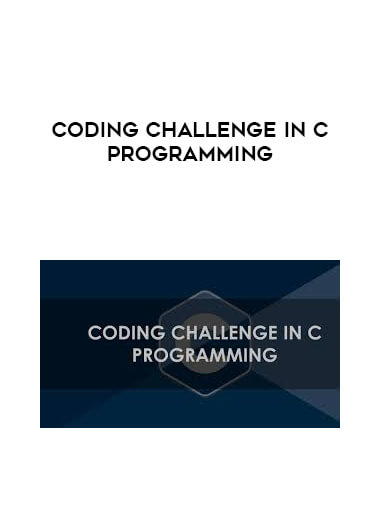 Coding Challenge in C Programming digital download