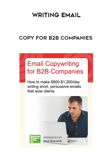 Writing Email Copy for B2B Companies digital download